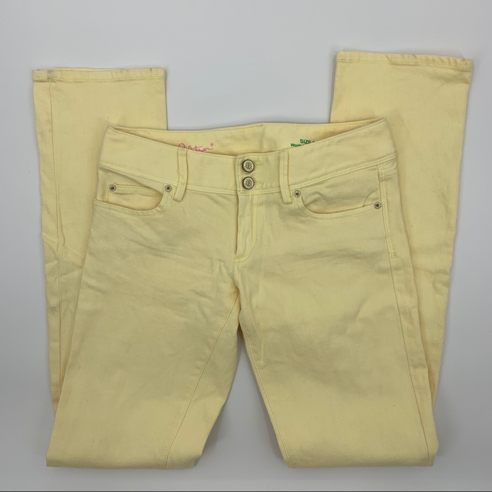 Lilly Pulitzer Jeans Worth Straight Spring Pants